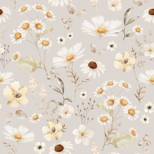 [AP50198798432407-001] Muslin | Flower Haven | only ONLINE, minimum subscription 1 M