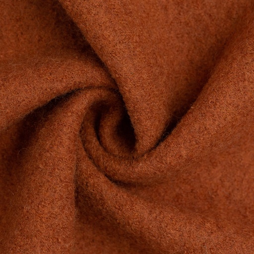 [081125-001714] Wool walk, boiled wool | Naomi by Swafing | terracotta melange