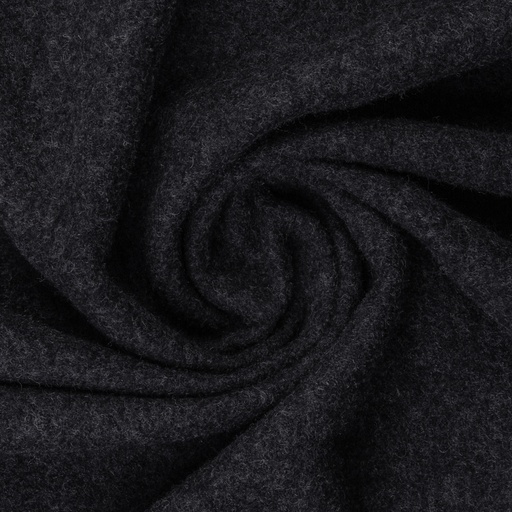 [081125-001789] Wool walk, boiled wool | Naomi by Swafing | anthracite melange