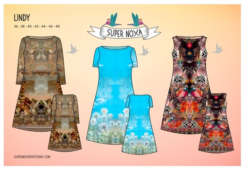 [superlindy] paper pattern | Lindy (women) by Supernova | Gr. 36-48