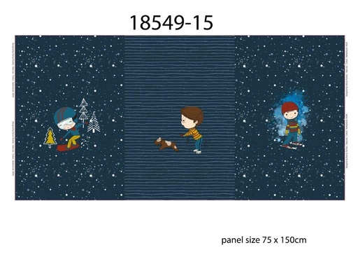 [18549-15-01] Panel Winter Boy, Stenzo