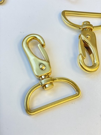 [KAR-40-G] Carabiner - gold - 4cm