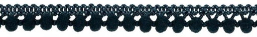 [190178-210] Bordure Pom Pom | bleu | 10mm