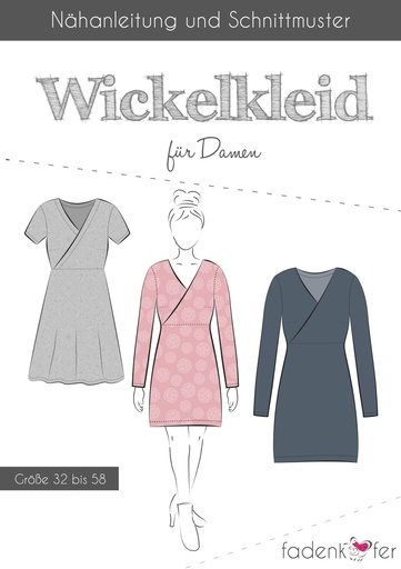 [1000-041] Fadenkäfer | Robe portefeuille femme