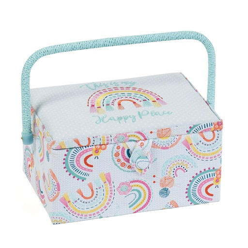 [196358] Sewing box, rainbow Sewing box, rainbow