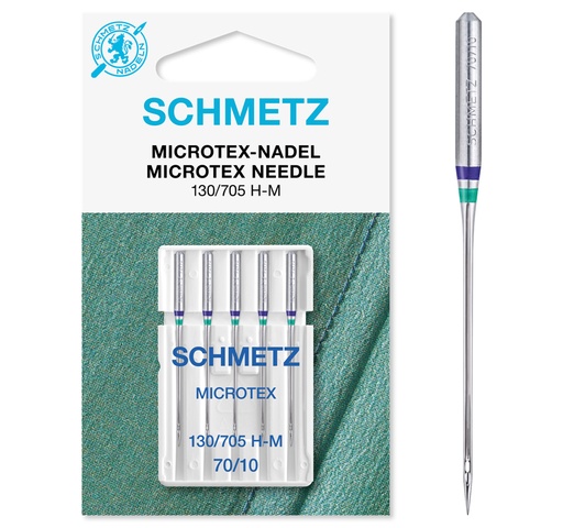 [1604100154] Aiguille Schmetz Microtex 70