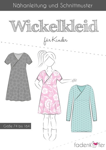 [1000-042] Fadenkäfer | Wickelkleid Kinder