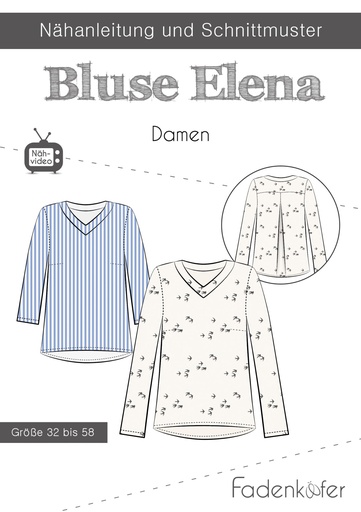 [1000-040] Fadenkäfer | Bluse Elena Damen