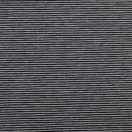 [080890-299011] Jersey | Bella by Swafing | Streifen, 1mm, schwarz/weiß