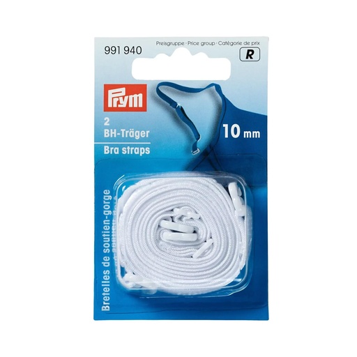 [991940] Prym | Bra straps, 10mm, white