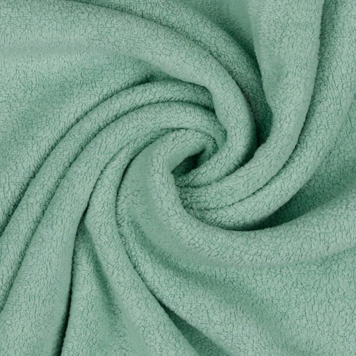 [08049-030] Sherpa | Baumwollfleece | verschiedene Farben | mint