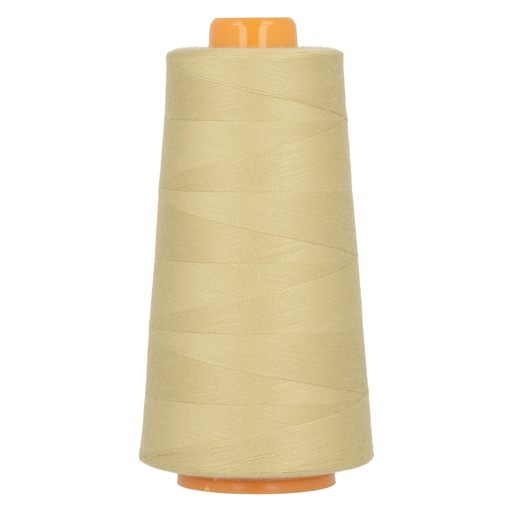 [M989-401 - beige-] Bobines de fil - 3000m | différentes couleurs | Surjet/Coverlock 401 - beige